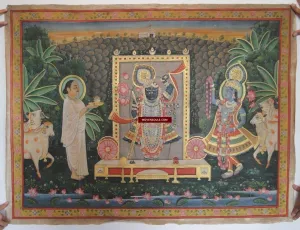 140 SOLD - Nathdwara Srinathji Pichvai Pichwai Painting