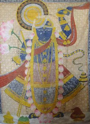 5148 SOLD - SRINATHJI PICHVAI PICHWAI PAINTING TRADITIONAL ART -  RENOWNED ARTIST