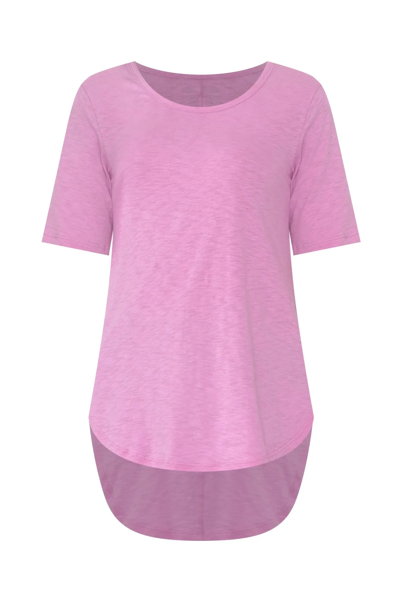 Ariana Candy Pink Cotton Tee