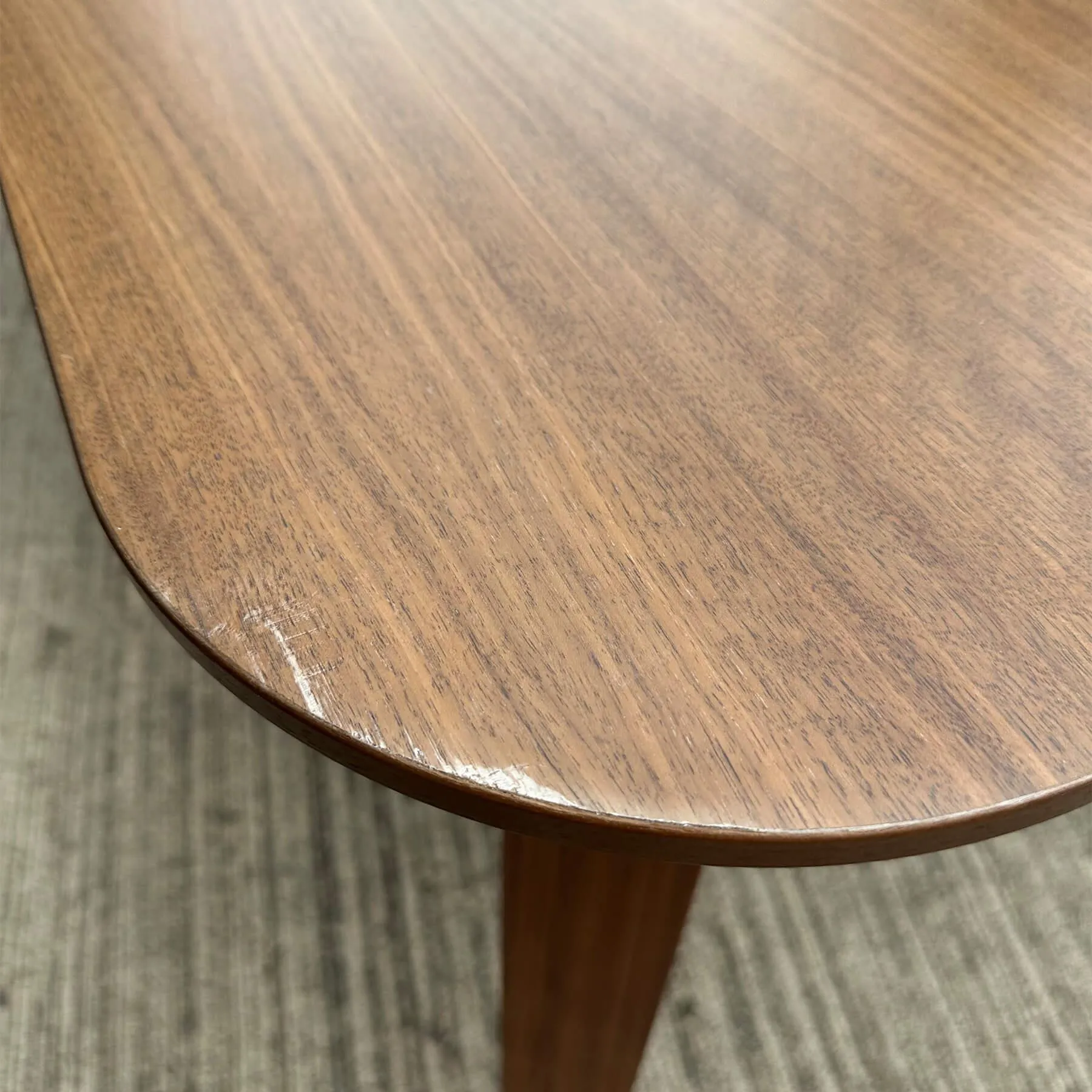 B-Stock GUBI Walnut Dining Table, 180cm x 90cm