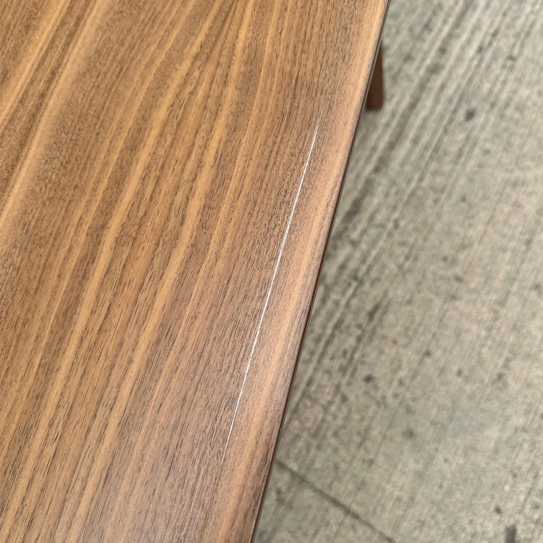 B-Stock GUBI Walnut Dining Table, 180cm x 90cm