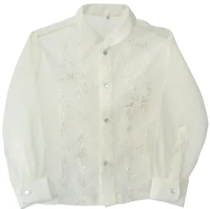 BL01 - Boys' Jusilyn Full-Open Barong Tagalog