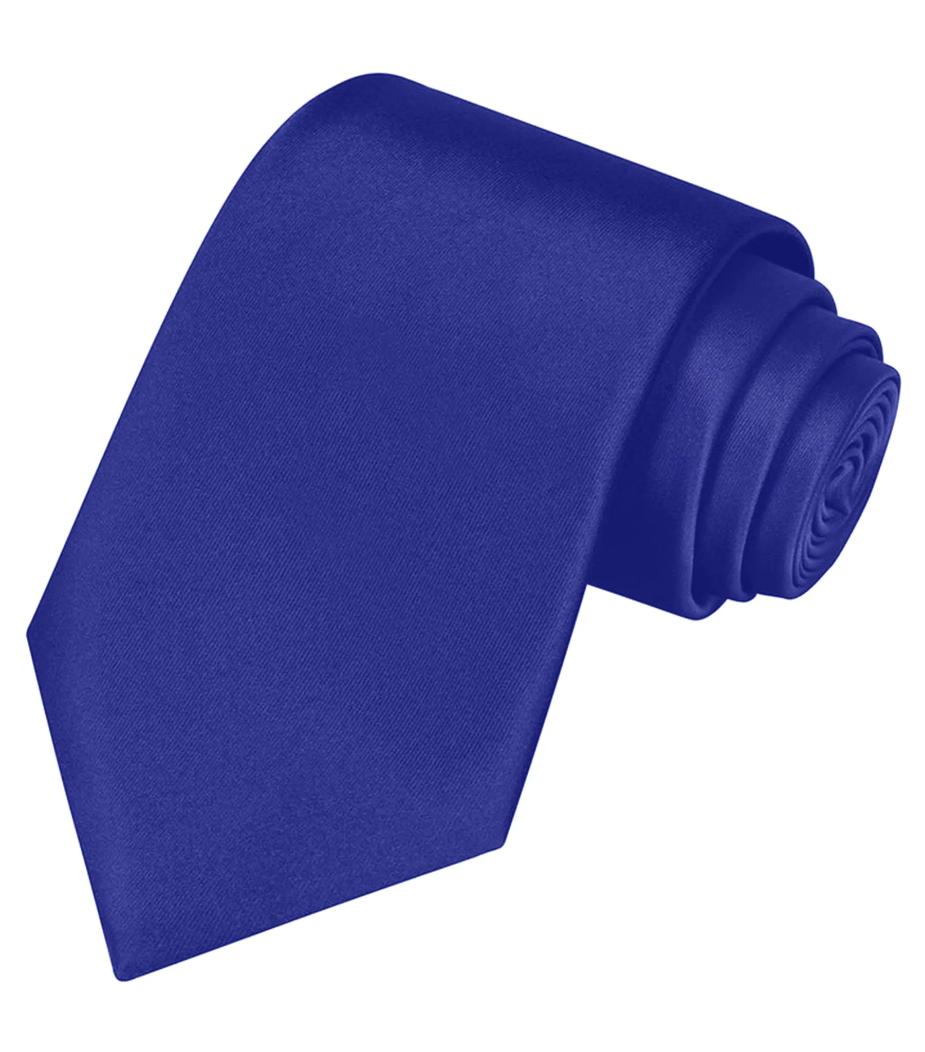 Blue Satin tie | high-quality necktie