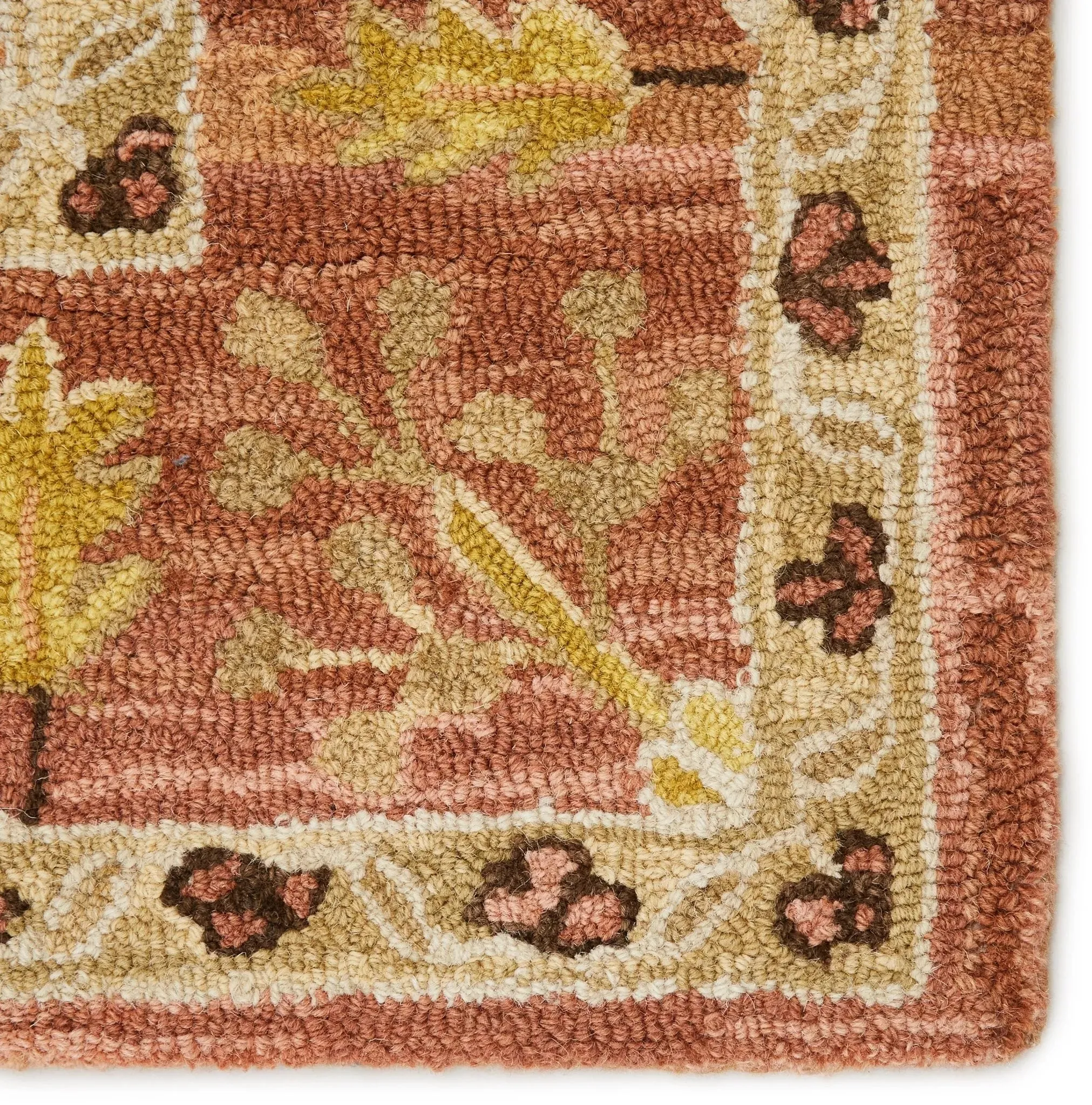 Cardamom COM12 Pink/Gold Rug