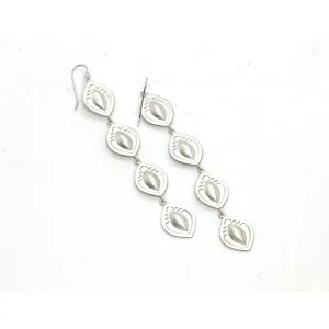 ﻿Chris Pruitt Repousse' Earrings