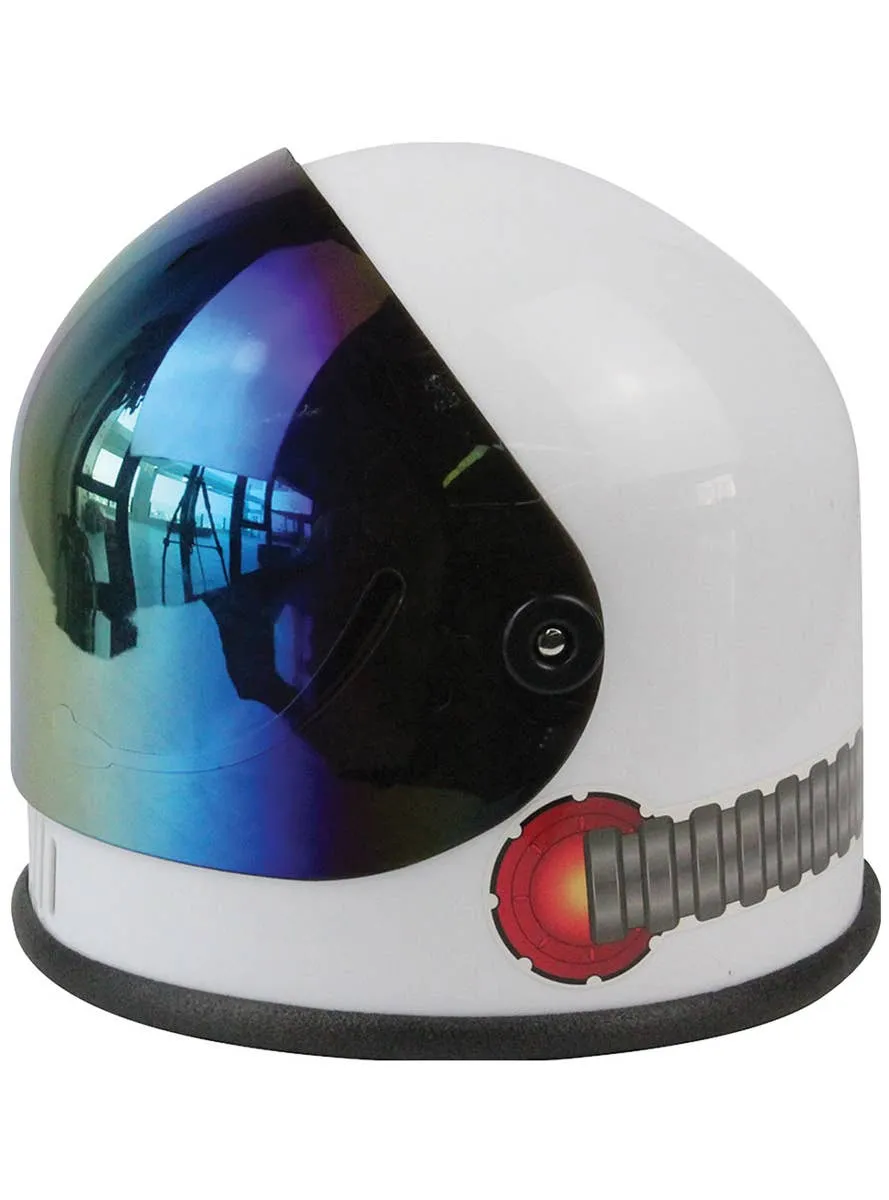 Deluxe Kids NASA Astronaut Costume Helmet with Rainbow Visor