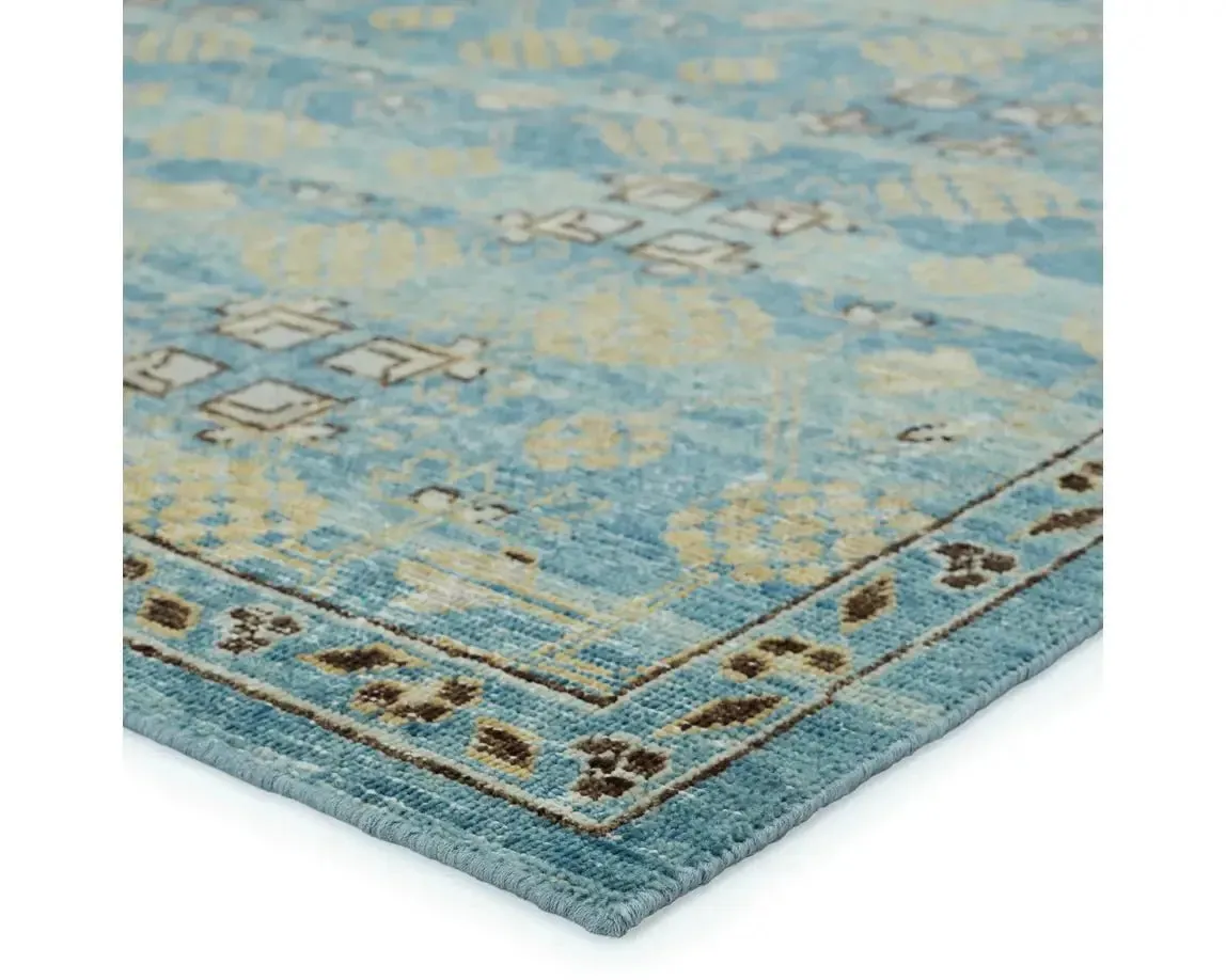 Eden EDE07 Turquoise Rug