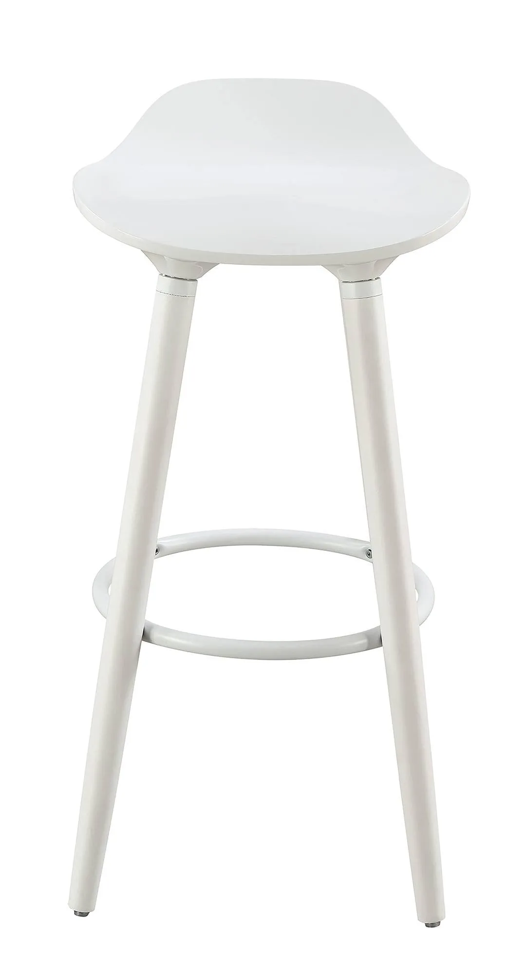 Elle Decor Caroline Bar Stool (White)