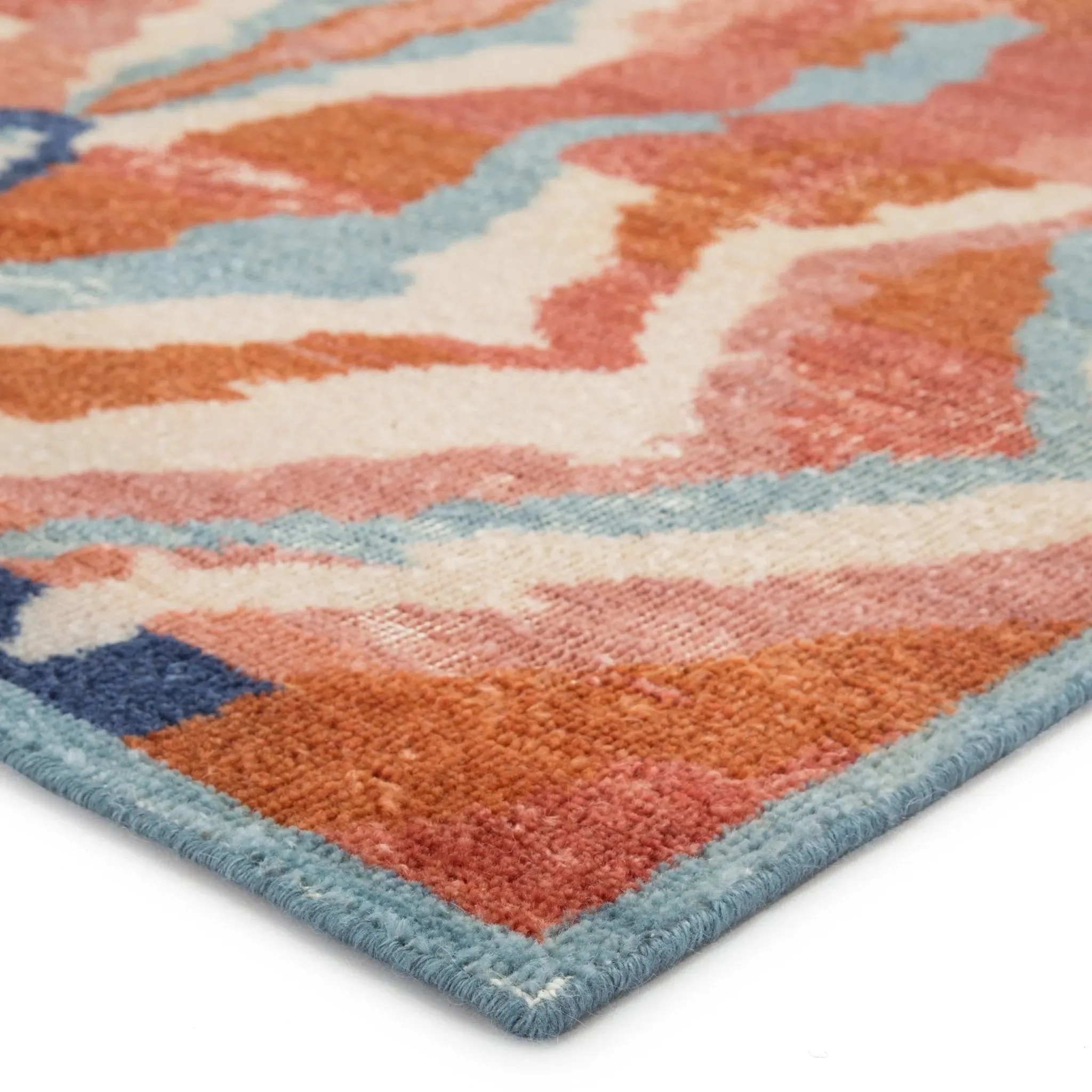 Gallant GLT01 Red/Blue Rug