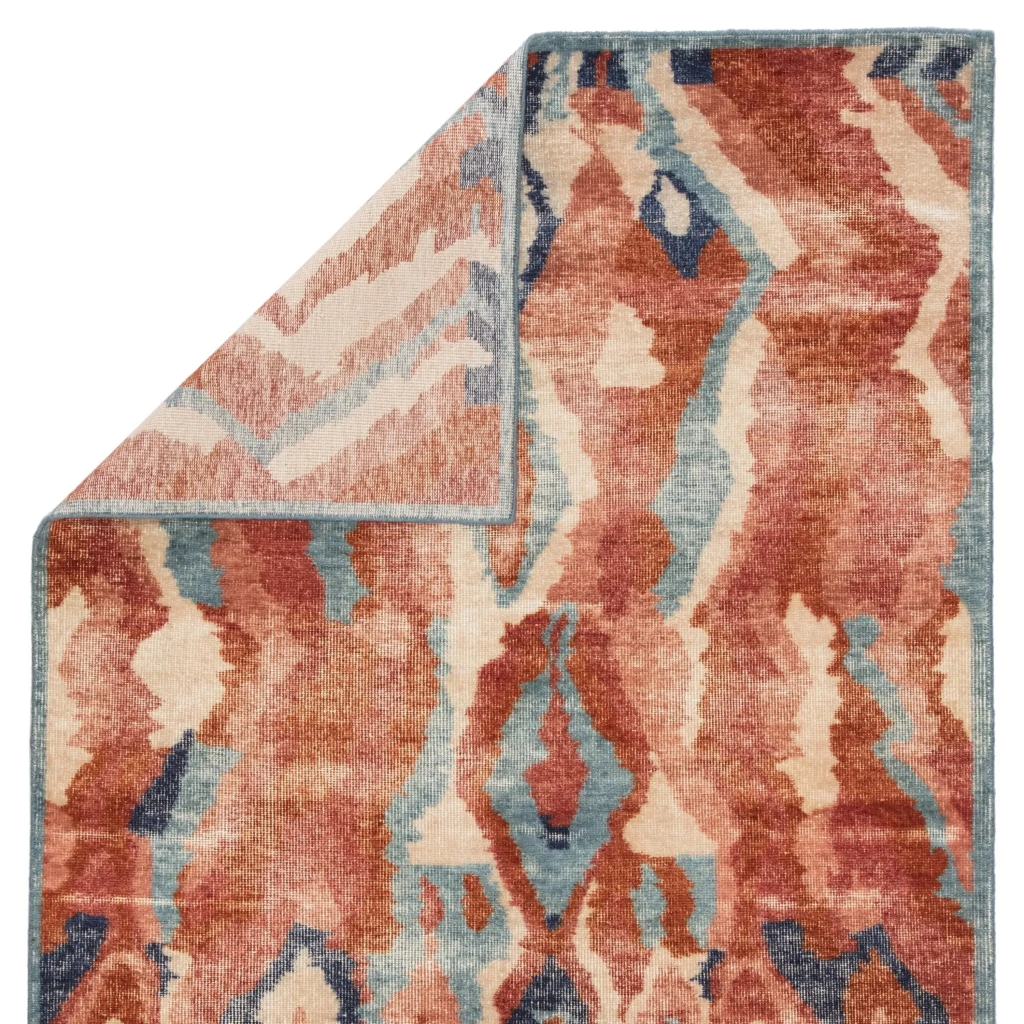 Gallant GLT01 Red/Blue Rug