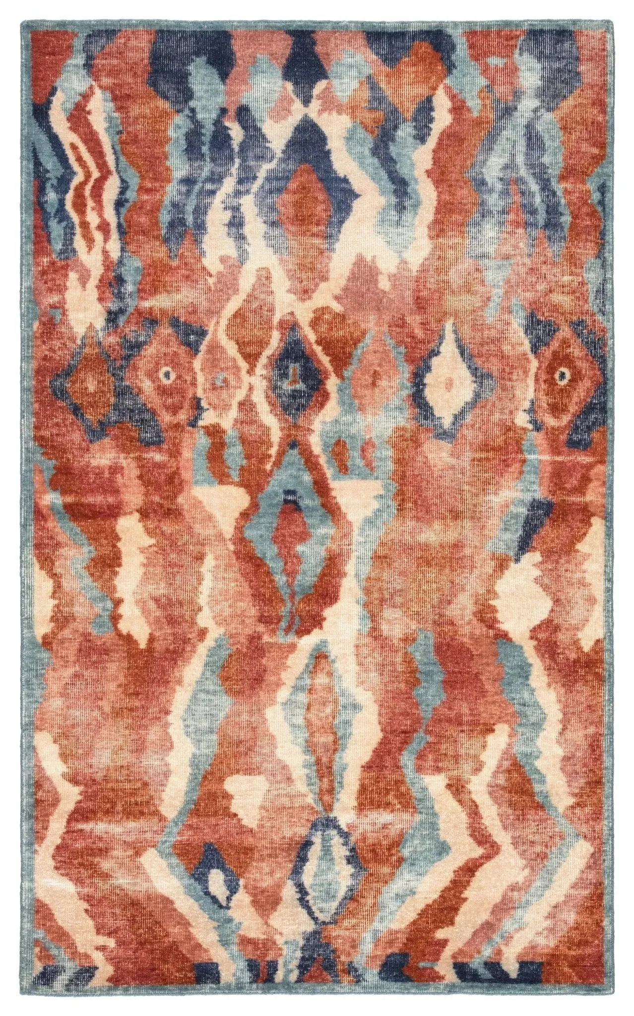 Gallant GLT01 Red/Blue Rug