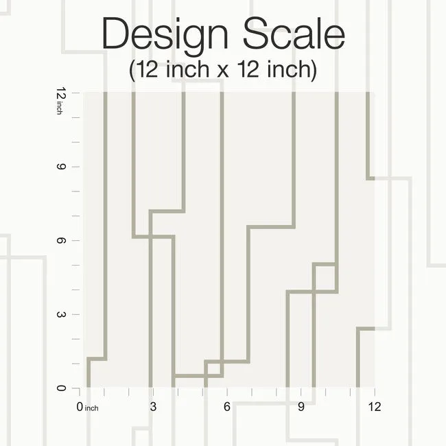 Geometric Circuits Peel & Stick Wallpaper