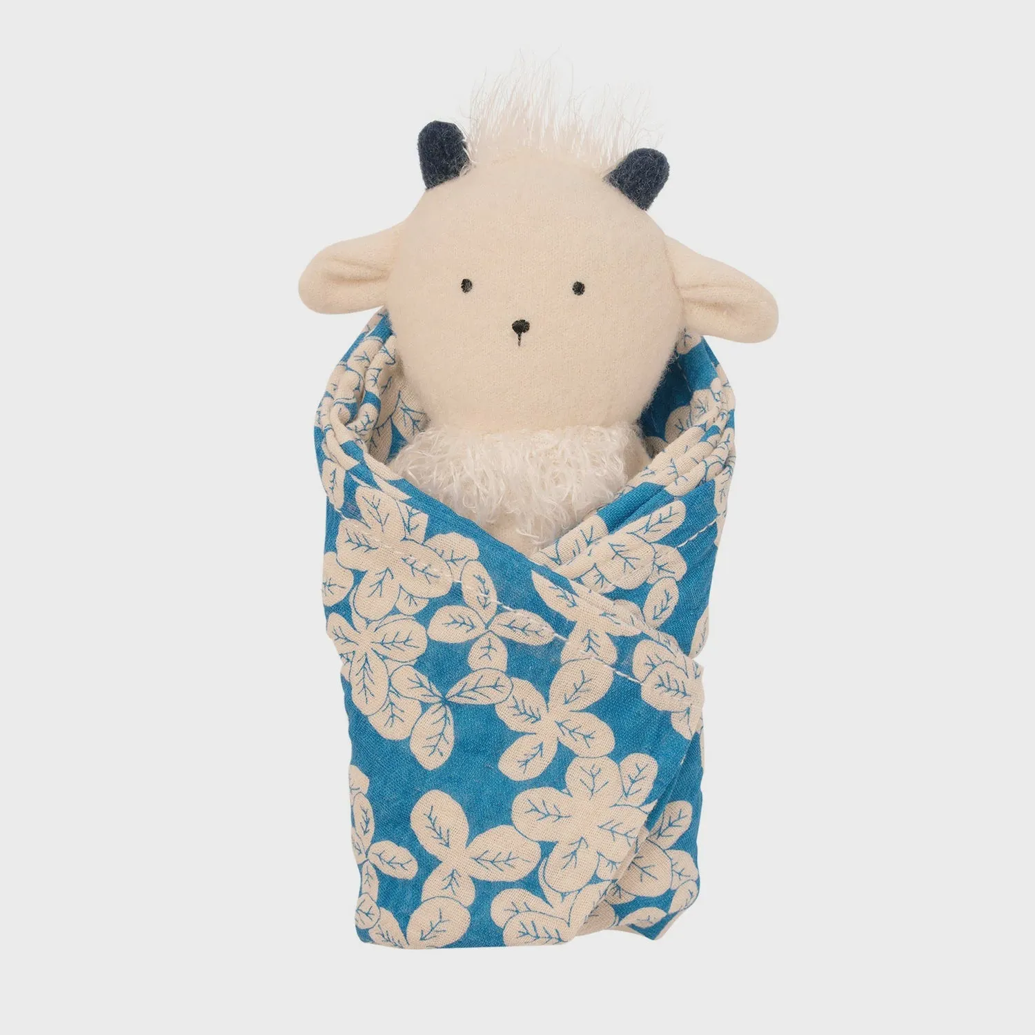 Goat Baby Rattle and Baby Cloth