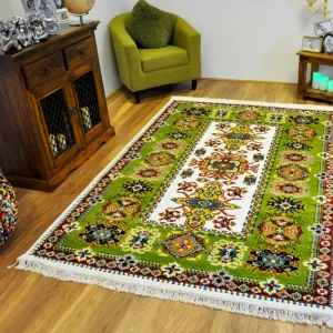 Green Aban Persian Rug - Dakota