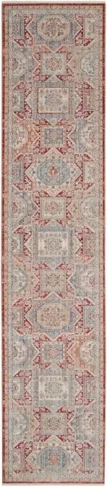 Homestead HMS02 Blue/Brick Rug