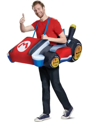 Inflatable Super Mario Kart Adults Costume