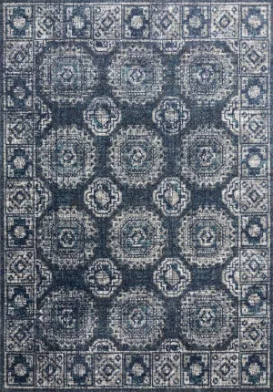 Joaquin Rug in Ivory & Charcoal