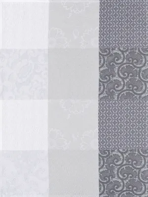 Le Jacquard Francais Tea Towel "Fleurs de Kyoto" Grey