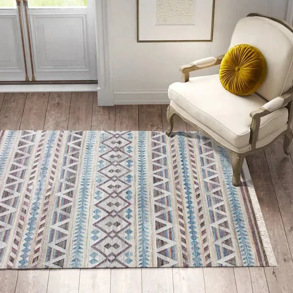 Nimroz 81980BMU Blue/Multi Rug