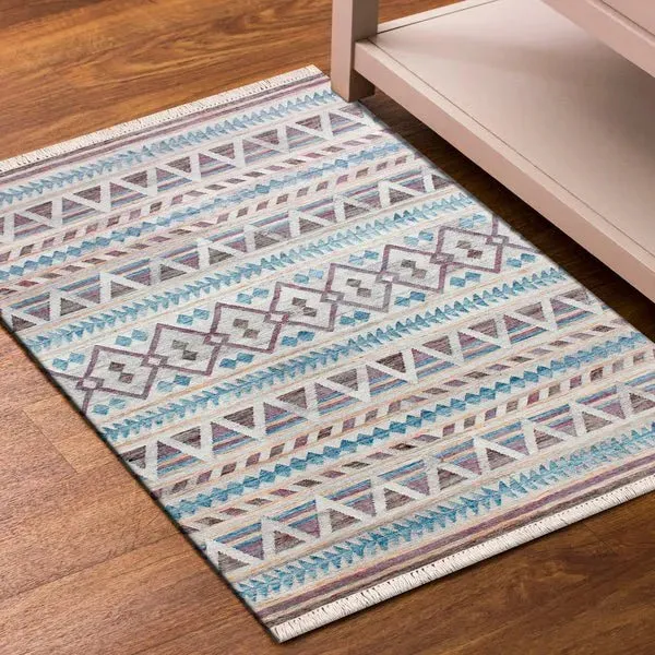 Nimroz 81980BMU Blue/Multi Rug