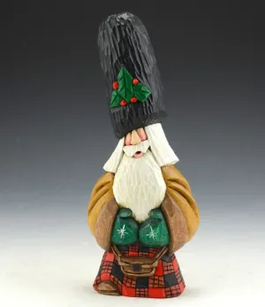 Off-Kilter - Tall Hat Scottish Santa by Dave Francis