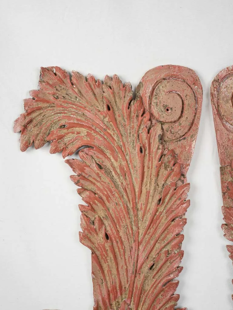 Pair of 18th-Century Spanish Boiserie Decorative Panels 50½"