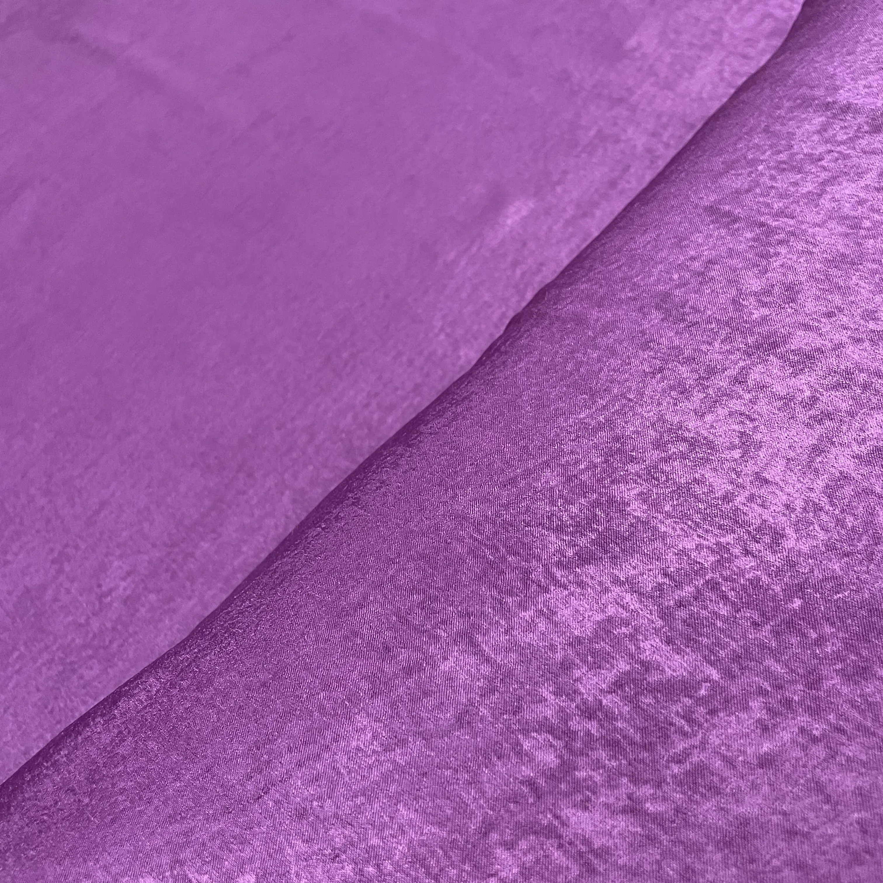 Purple Solid Chanderi Velvet Fabric 18429