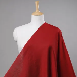 Red - Plain Slub Silk Fabric 11