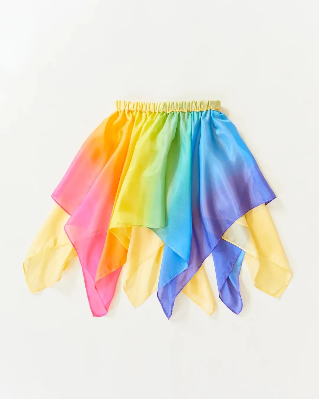 Silk Rainbow Fairy Skirt