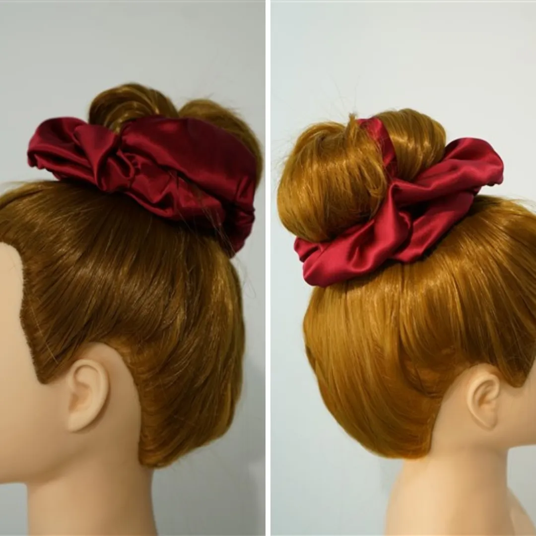 Silk Scrunchie Heatless Curls Custom Wholesale