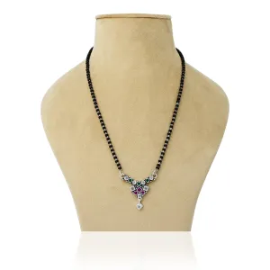 Silver "Continental Cocktail" Mangalsutra for Ladies