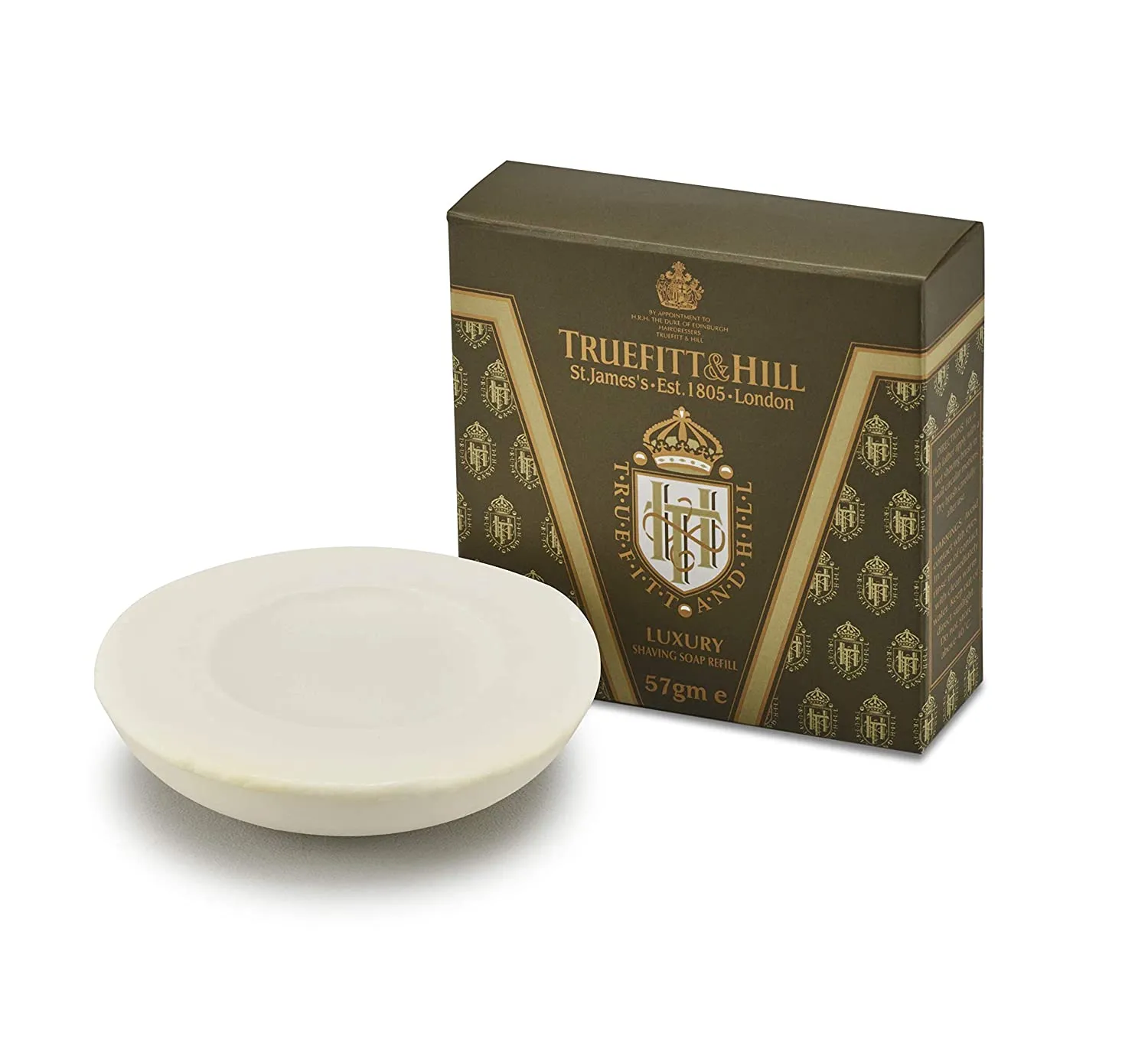 Truefitt & Hill Luxury Shaving Soap Refill Mug  for Men 60gm