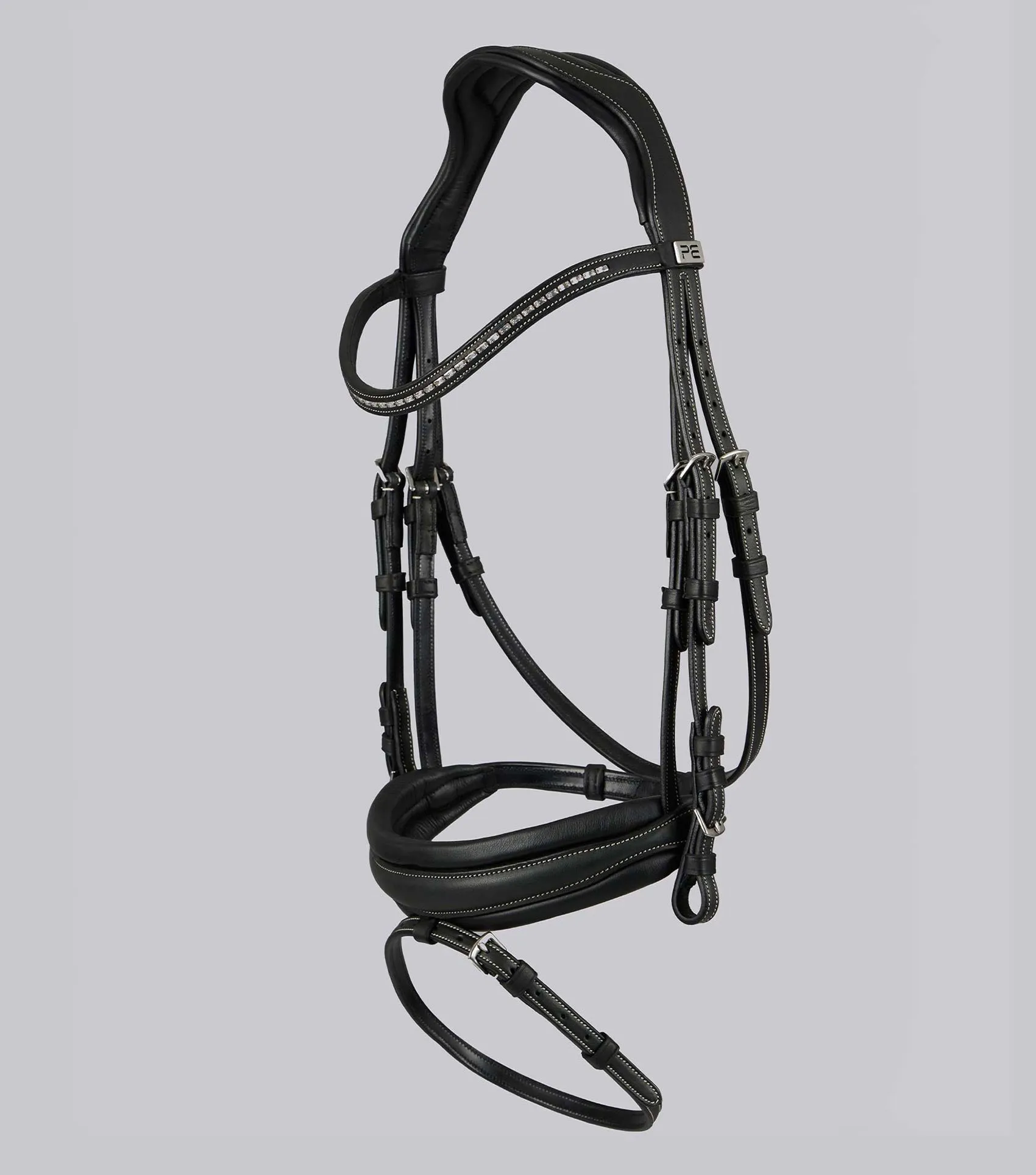 Veneto Anatomical Snaffle Bridle Black