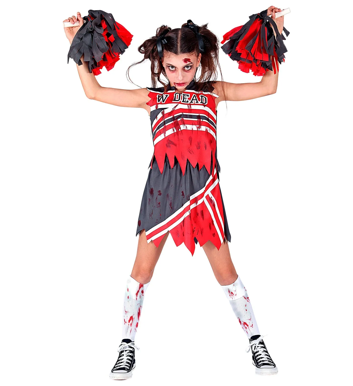 Zombie Cheerleader Girls Costume